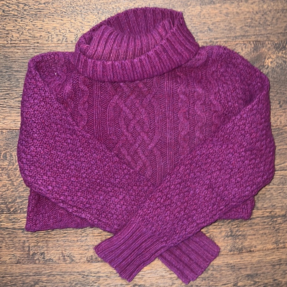 Dark purple Eddie Bauer sweater